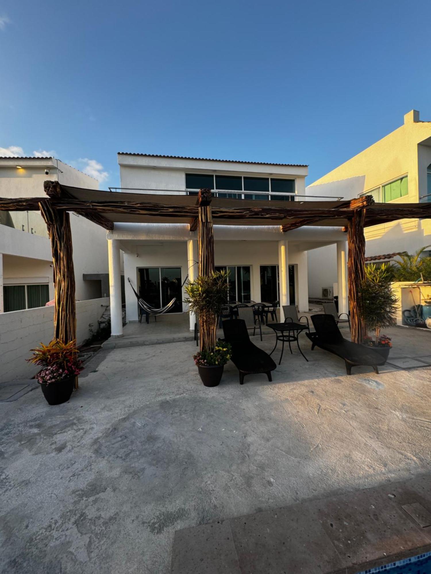 Villa Casa Isla Marina Vista Al Mar 20 Personas Mazatlán Exterior foto